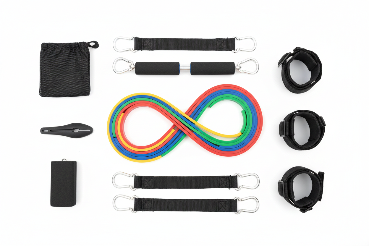 Pro Resistance Bands Set – 5 Levels